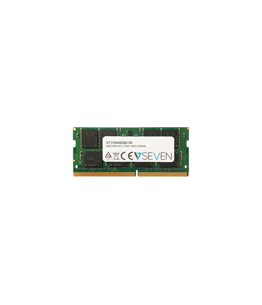 V7 8GB DDR4 PC4-17000 - 2133MHz SO-DIMM módulo de memoria - V7170008GBS-SR - Imagen 1