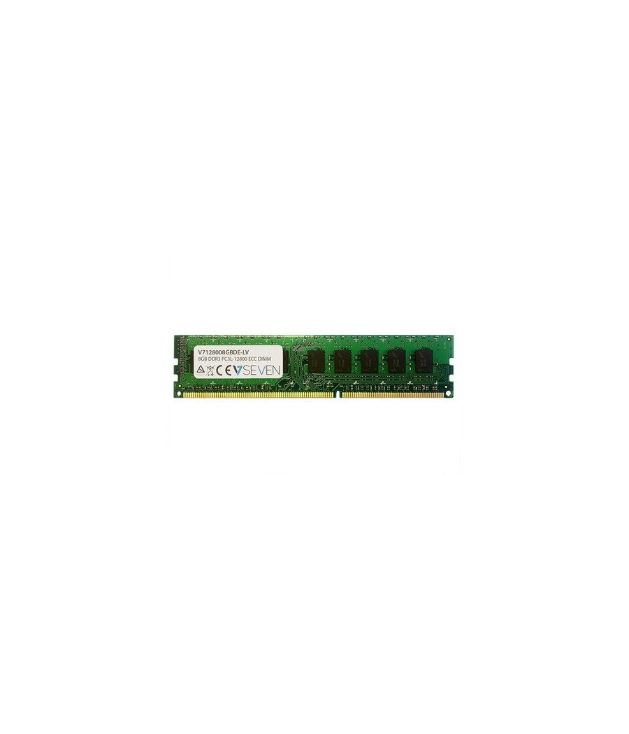 V7 8GB DDR3 PC3L-12800 - 1600MHz ECC DIMM módulo de memoria - V7128008GBDE-LV - Imagen 1