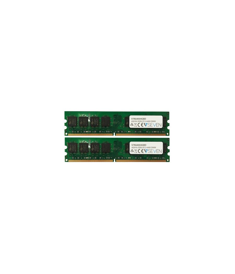 V7 4GB DDR2 PC2-6400 800MHZ DIMM módulo de memoria V7K64004GBD - Imagen 1