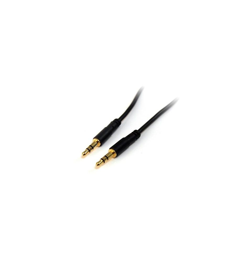 StarTech.com MU15MMS cable de audio 4,6 m 3,5mm Negro - Imagen 1