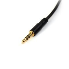 StarTech.com MU15MMS cable de audio 4,6 m 3,5mm Negro - Imagen 3