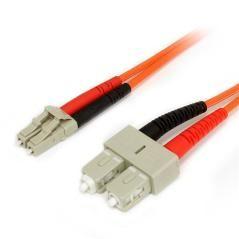 StarTech.com Cable de 3m Patch de Fibra Óptica Dúplex Multimodo 62,5/125 LC a SC - Imagen 1