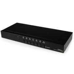 StarTech.com Conmutador Escalador Vídeo HDMI VGA Vídeo por Componentes y Compuesto con Audio de 7 puertos - Serie HD15