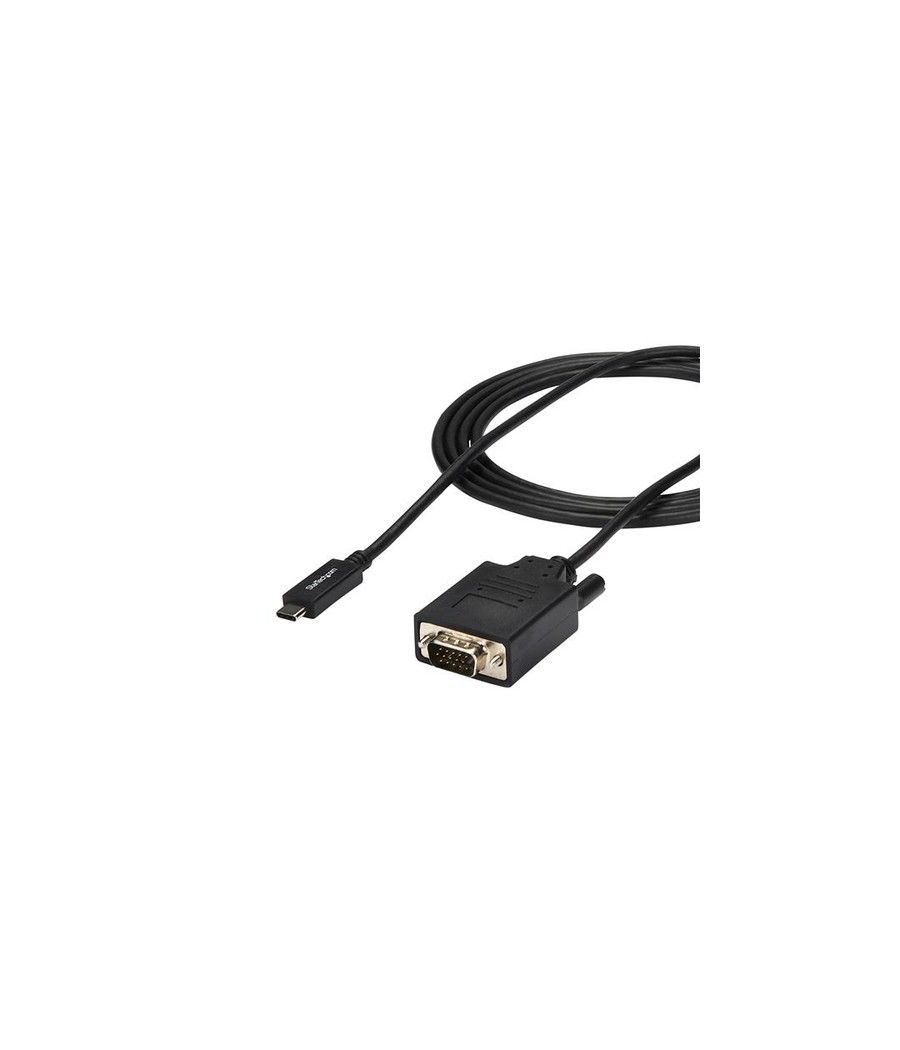 StarTech.com Cable Adaptador Conversor USB-C a VGA - 2m - 1920x1200 - Imagen 3