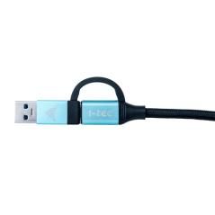 i-tec USB-C Cable to USB-C with Integrated USB 3.0 Adapter - Imagen 2