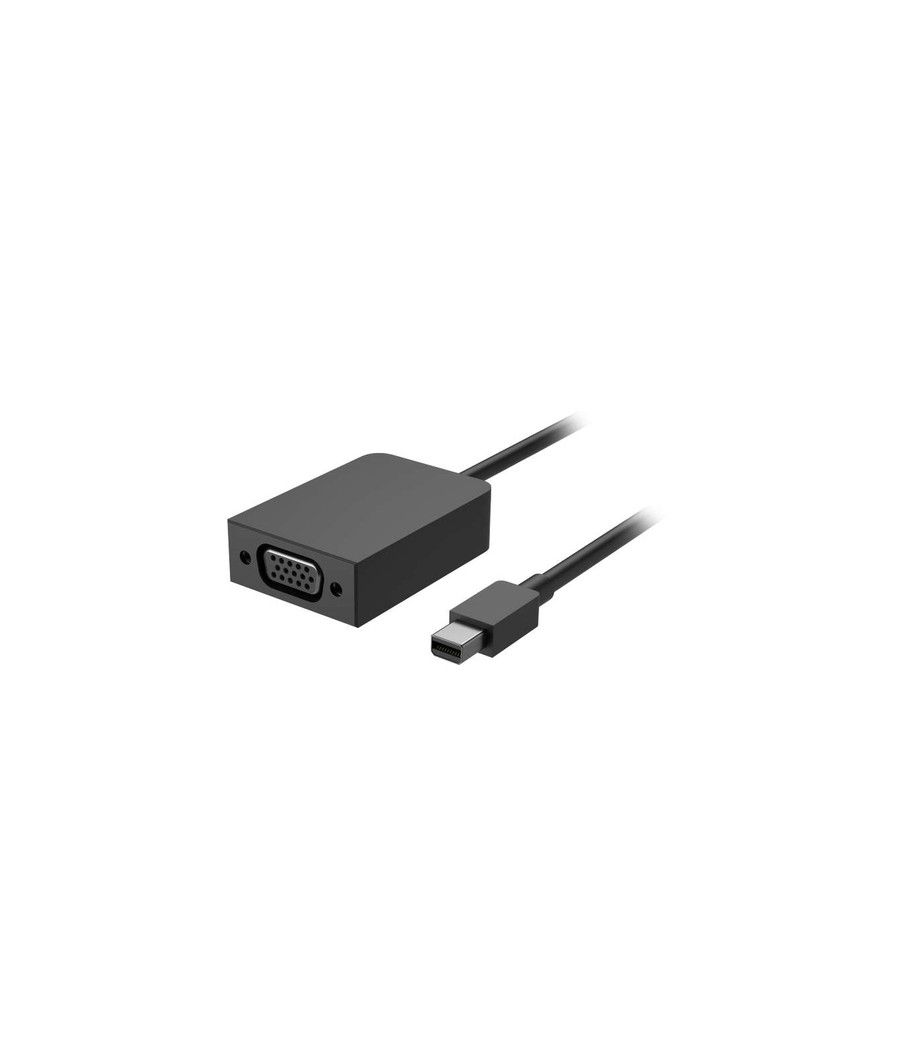 Microsoft VGA CABL Mini DisplayPort VGA (D-Sub) Negro - Imagen 1