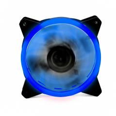 Ventilador phoenix led azul gaming 120mm doble anillo - Imagen 1