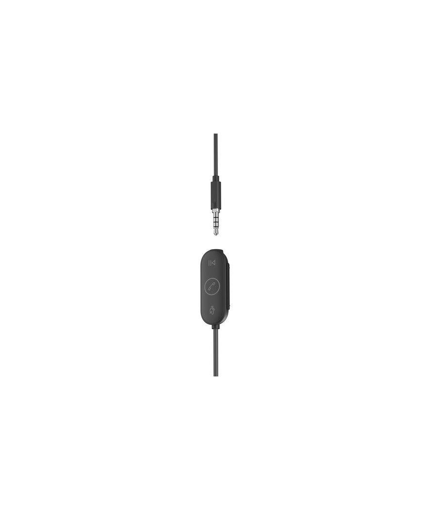 Logitech Logi Zone Wired Earbuds Auriculares Alámbrico Dentro de oído Oficina/Centro de llamadas USB Tipo C Grafito - Imagen 5