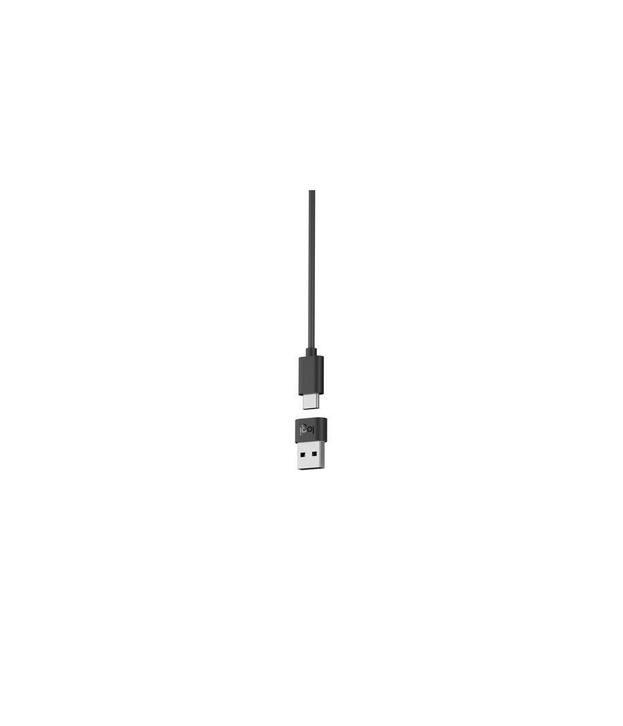 Logitech Logi Zone Wired Earbuds Auriculares Alámbrico Dentro de oído Oficina/Centro de llamadas USB Tipo C Grafito - Imagen 6