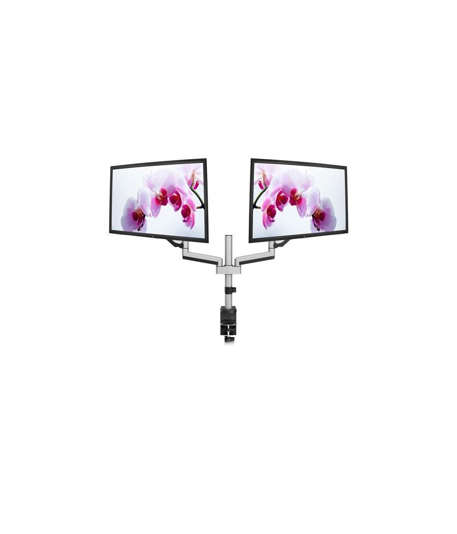 V7 Soporte para monitores con ajuste manual doble - Imagen 4