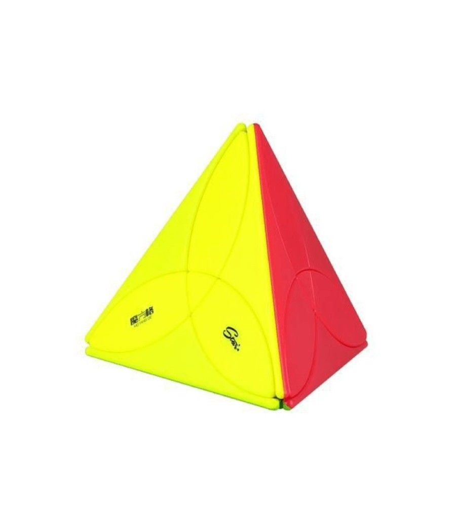 Cubo de rubik qiyi clover pyraminx stickerless - Imagen 1