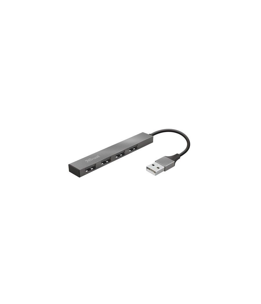 Hub usb 2.0 trust halyx/ 4 puertos usb - Imagen 1