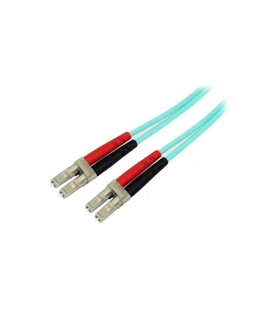 Cable 2m fibra lc multi aqua - Imagen 1