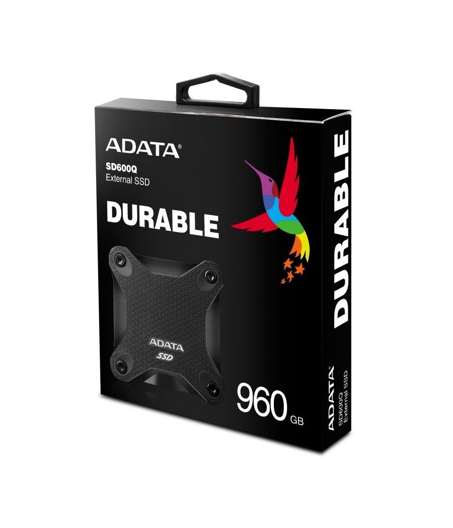 ADATA SD600Q SSD Externo 960GB USB 3.1 Negro - Imagen 1