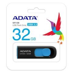 ADATA Lapiz Usb AUV128 32GB USB 3.0 Negro/Azul - Imagen 3