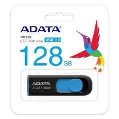 ADATA Lapiz Usb AUV128 128GB USB 3.0 Negro/Azul - Imagen 3