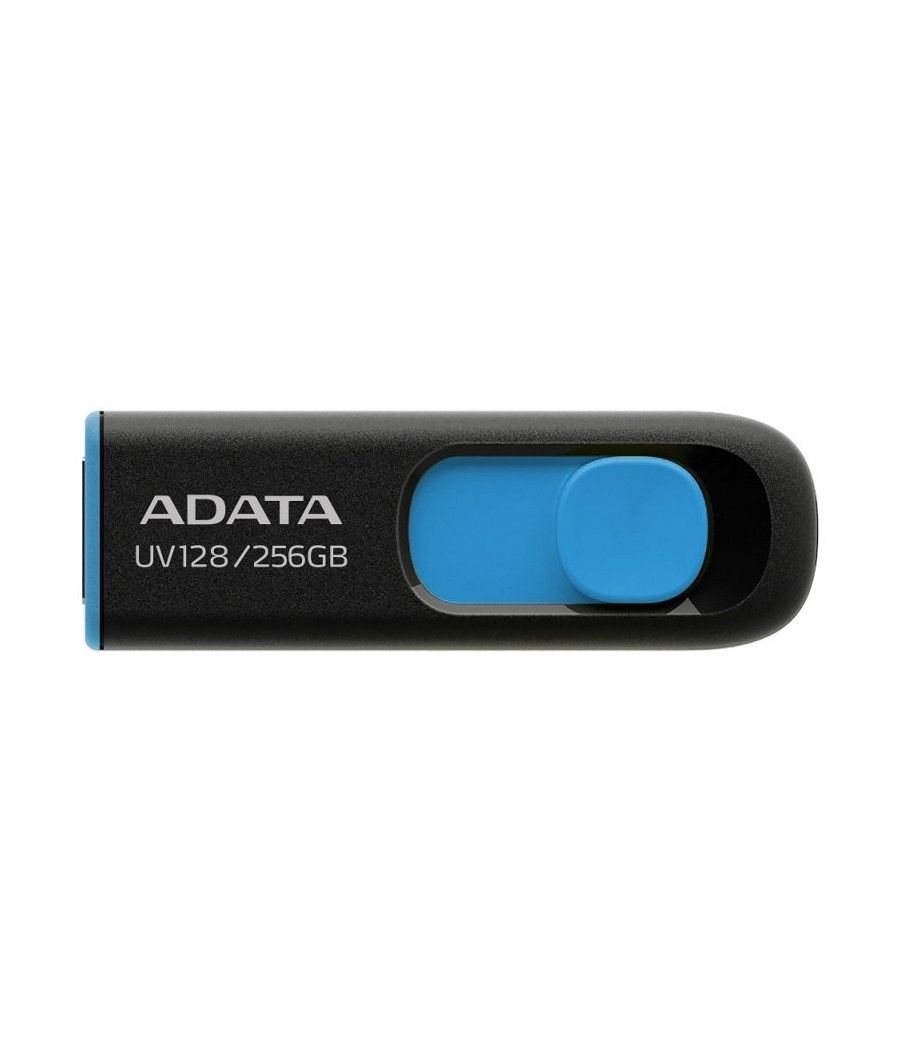 ADATA Lapiz Usb AUV128 256GB USB 3.0 Negro/Azul - Imagen 1