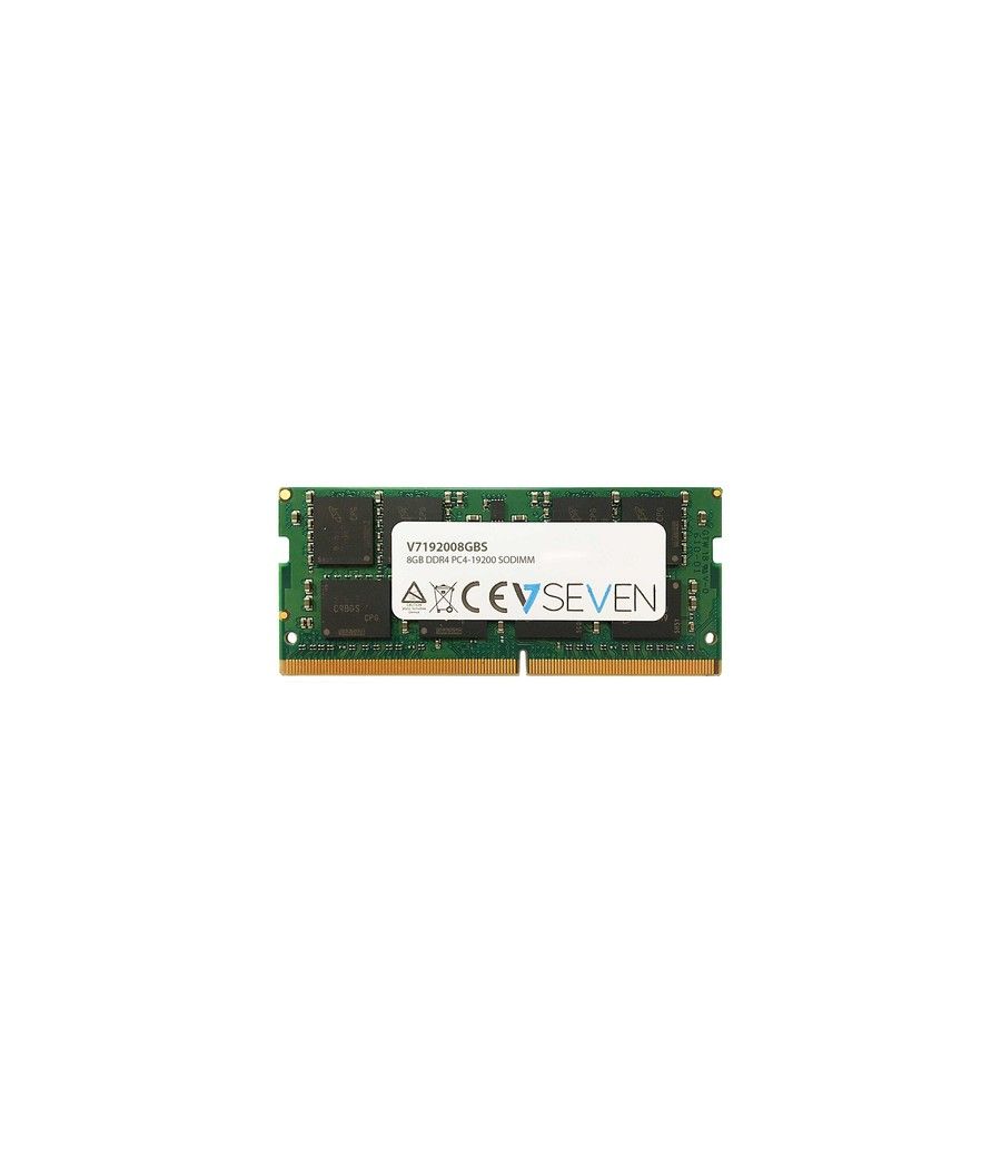 V7 8GB DDR4 PC4-19200 - 2400MHz SO-DIMM módulo de memoria - V7192008GBS - Imagen 1