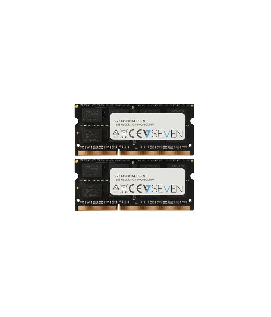 V7 16GB DDR3 PC3-14900 - 1866MHz SO-DIMM módulo de memoria - V7K1490016GBS-LV - Imagen 1