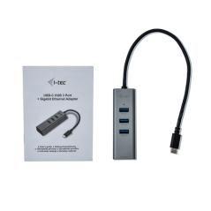 i-tec Metal USB-C HUB 3 Port + Gigabit Ethernet Adapter - Imagen 4