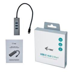 i-tec Metal USB-C HUB 3 Port + Gigabit Ethernet Adapter - Imagen 6