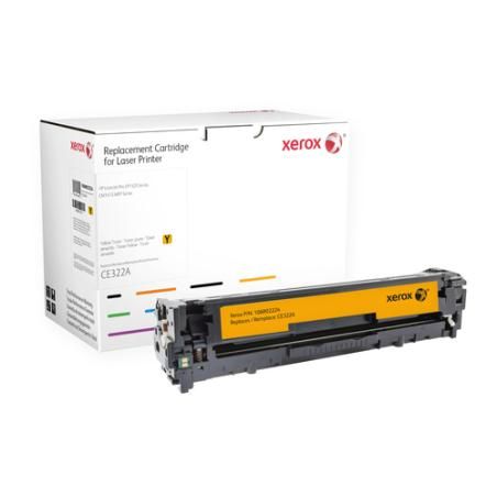 Xerox Cartucho de tóner amarillo. Equivalente a HP CE322A. Compatible con HP Colour LaserJet CM1415, Colour LaserJet CP1210, Col