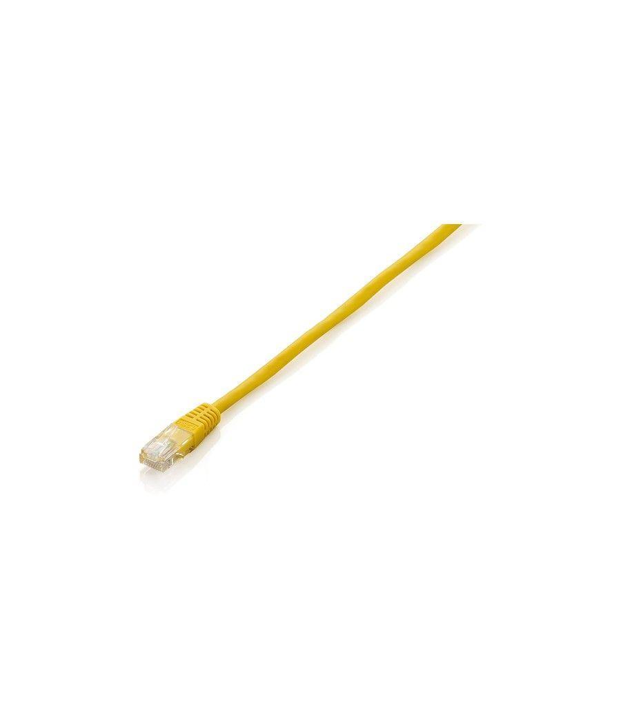 Cable red equip latiguillo rj45 u - utp cat6 1m amarillo - Imagen 1