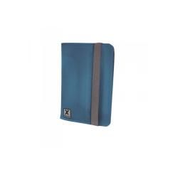 Funda Universal Tablet 7'' Nylon Azul + Soporte Approx - Imagen 1