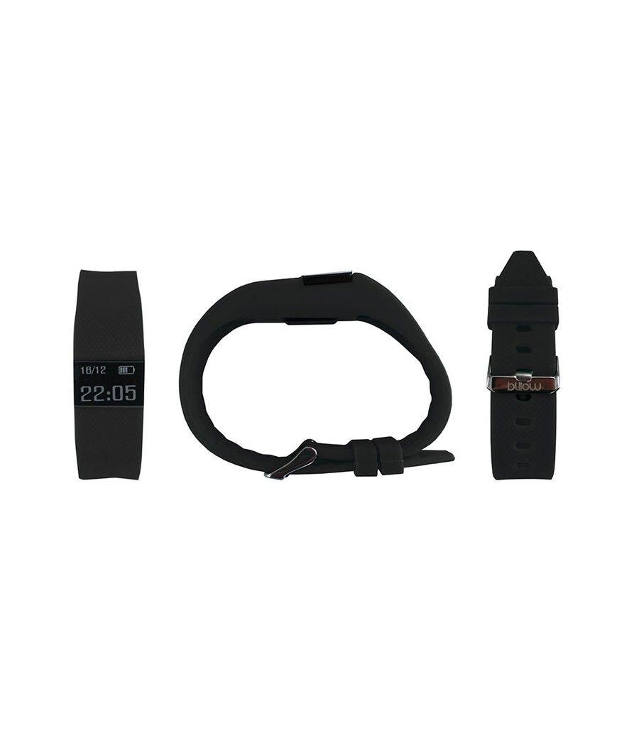 Pulsera Smart Negro + Pulsometro Billow - Imagen 1