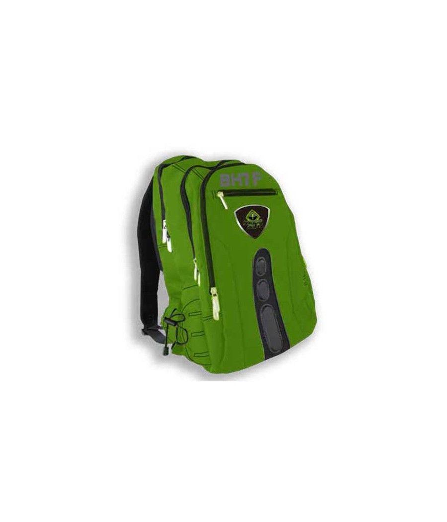 Mochila Gaming Bk7fg 15.6'' Verde Keepout - Imagen 1