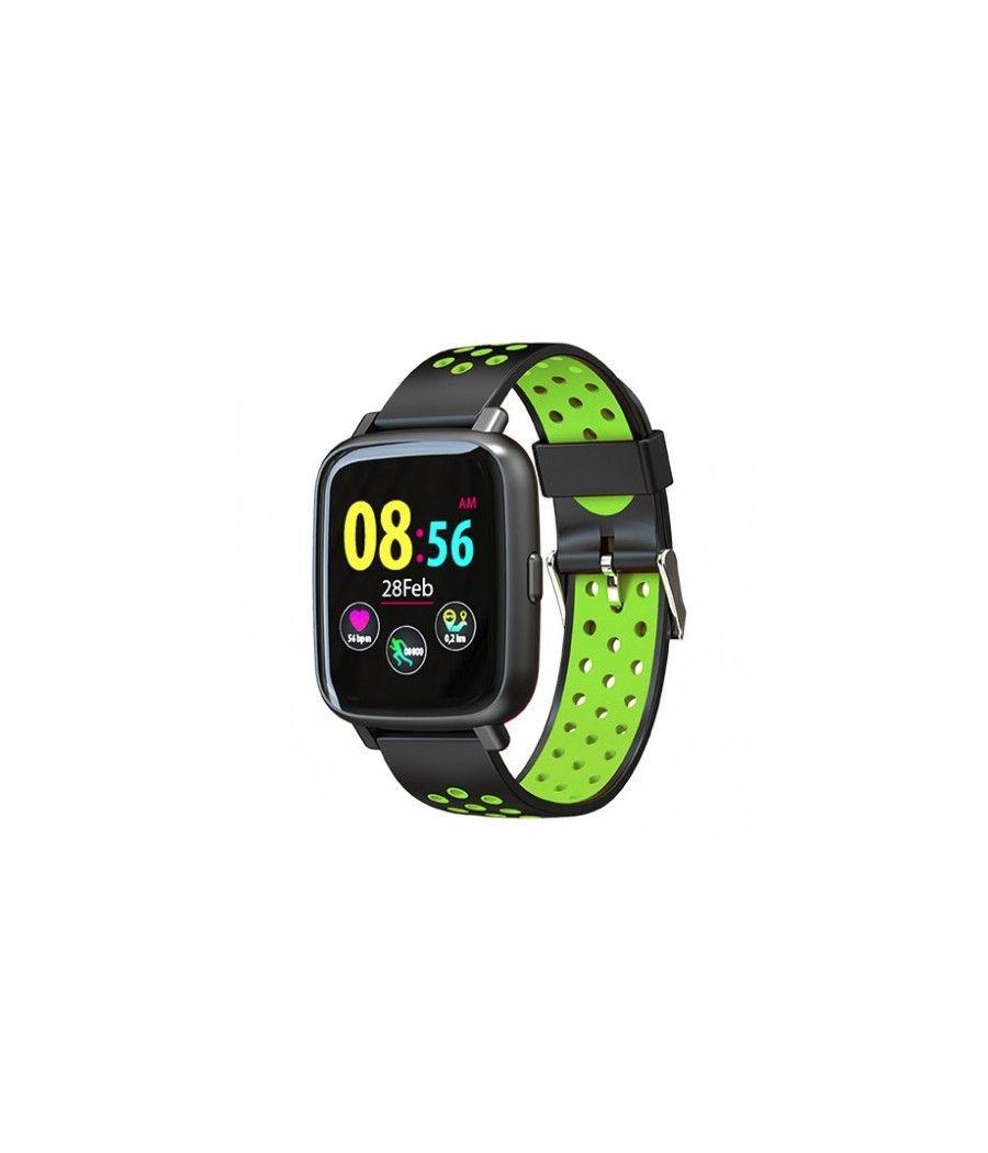 Smartwatch Sport Xs35 Negro/verde Billow - Imagen 1
