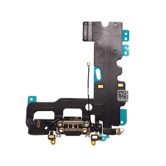 Repuesto Flex Conector De Carga Space Grey Iphone 7 - Imagen 1
