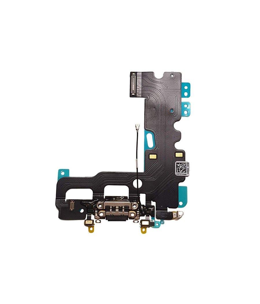 Repuesto Flex Conector De Carga Space Grey Iphone 7 - Imagen 1