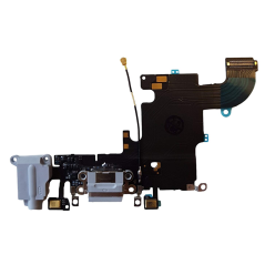Repuesto Flex Conector De Carga Silver Iphone 6s - Imagen 1