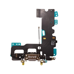 Repuesto Flex Conector De Carga Silver Iphone 7 - Imagen 1