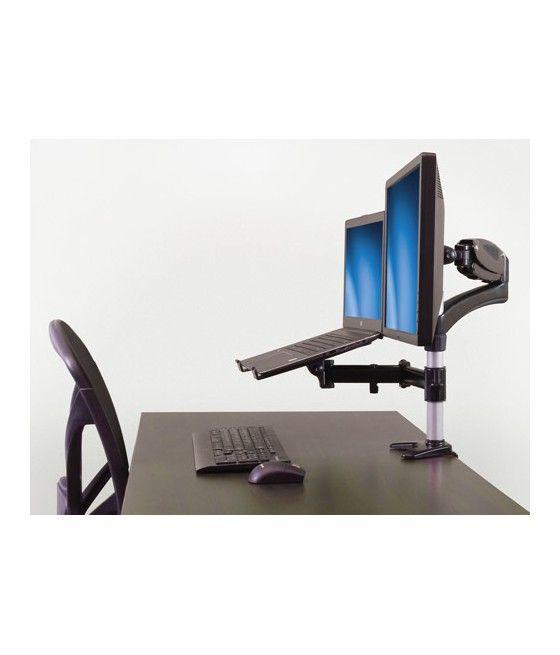 StarTech.com Brazo para un Monitor - Base para Ordenador Portátil con Ajuste de Altura de un Toque - Imagen 6