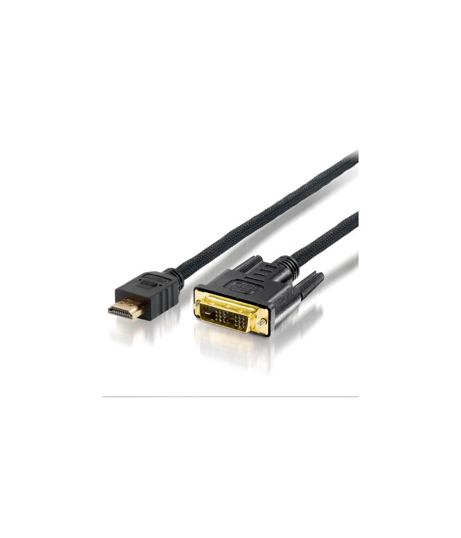 CABLE HDMI EQUIP HDMI MACHO A DVI MACHO 5M 119325 - Imagen 1