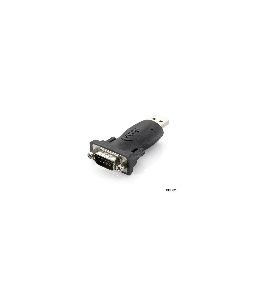 ADAPTADOR USB 2.0 A SERIE EQUIP COMPATIBLE WIN XP WIN 7 WIN8 W10 LINUX MAC OS - Imagen 1