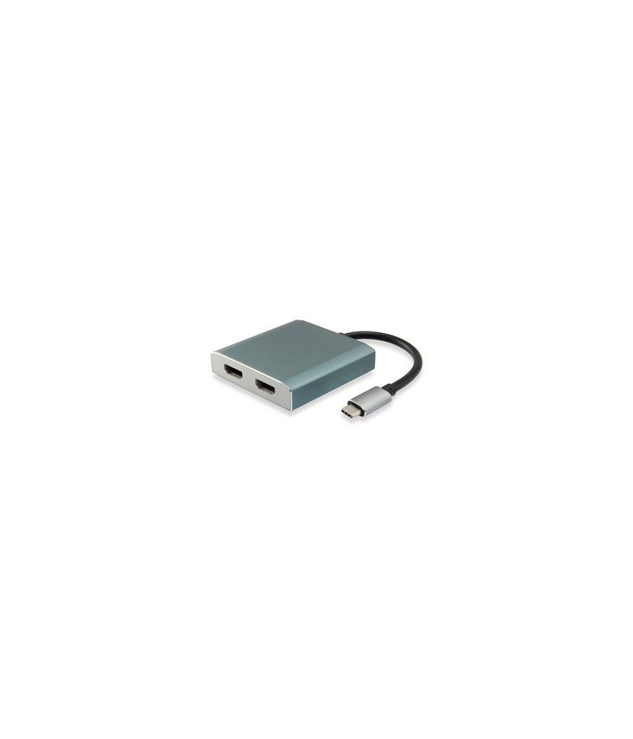CABLE ADAPTADOR USB-C MACHO A 2 HDMI HEMBRA (0.15CM) REF.133464 - Imagen 1