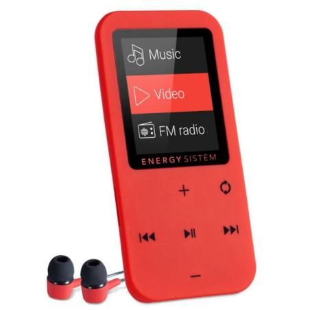 REPRODUCTOR MP4 ENERGY SISTEM TOUCH CORAL 8GB RADIO FM, MICROSD - Imagen 1