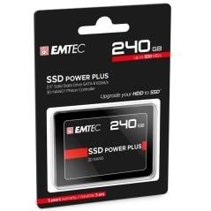 DISCO DURO SSD 240GB POWER PLUS X150 EMTEC (500MB/s Escritura) ECSSD240GX150 - Imagen 1