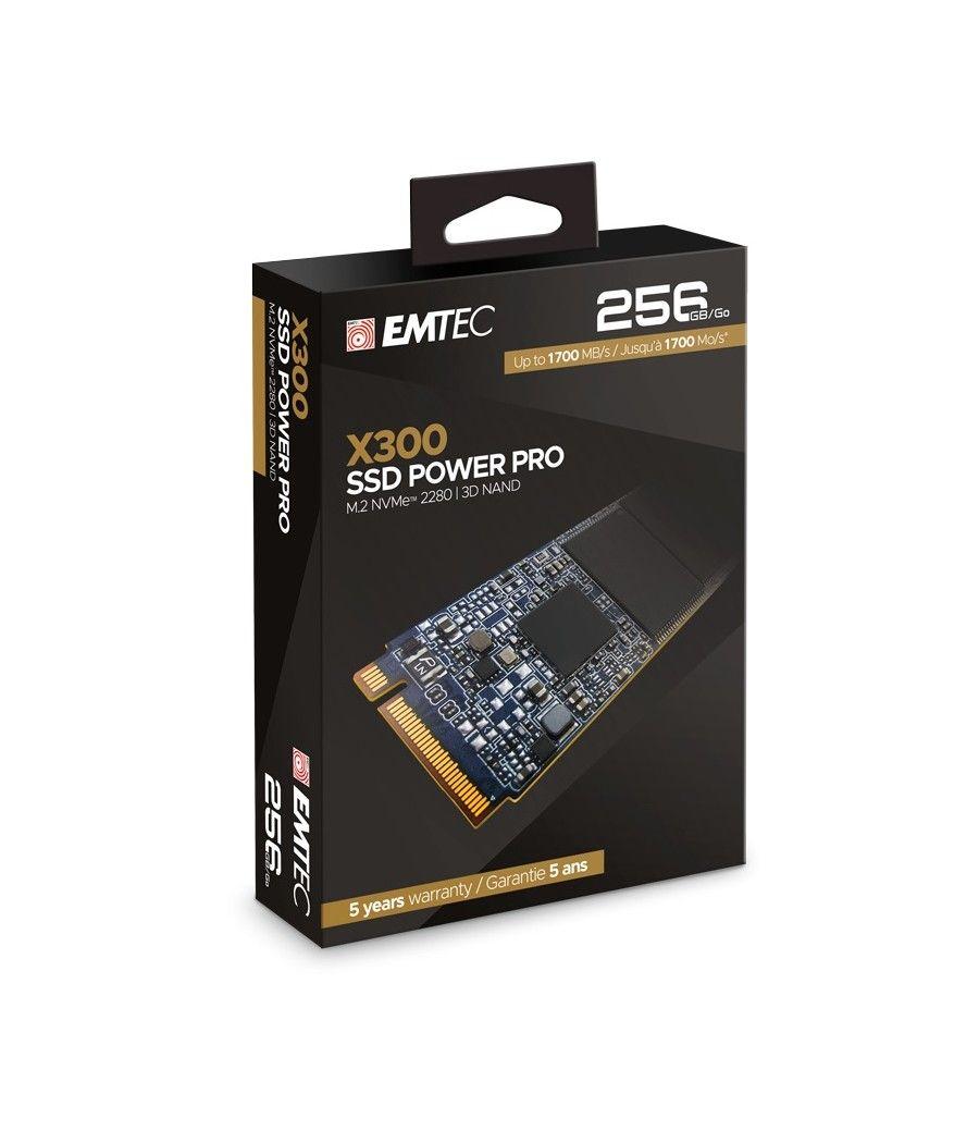 DISCO M.2 256GB EMTEC POWER X300 (1000MB/s Escritura)...