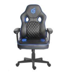 SILLA GAMER CONCEPTRONIC EYOTA03B COLOR NEGRO DETALLES EN AZUL RECUBRIMIENTO PU DE ALTA CALIDAD DISEÑO ERGONOMICO - Imagen 1