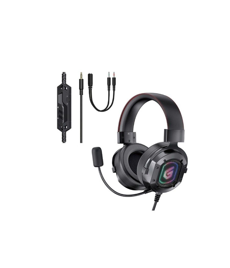HEADSET JACK 3.5MM GAMING 7.1 ATHAN03B RGB COMPATIBLE PC, PS5, XBOX ONE CONCEPTRONIC - Imagen 1