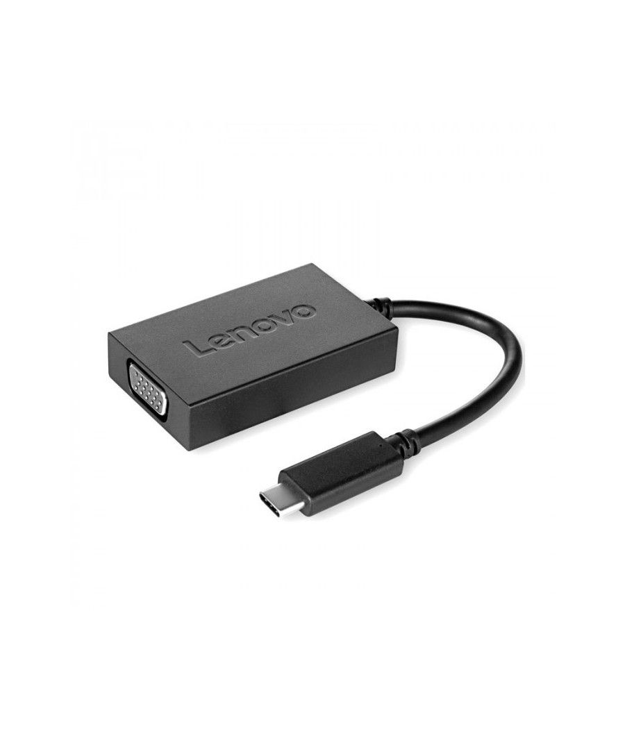 ADAPTADOR USB-C a VGA Lenovo USB-C a VGA Plus Adapter - 4X90K86568 - Imagen 1