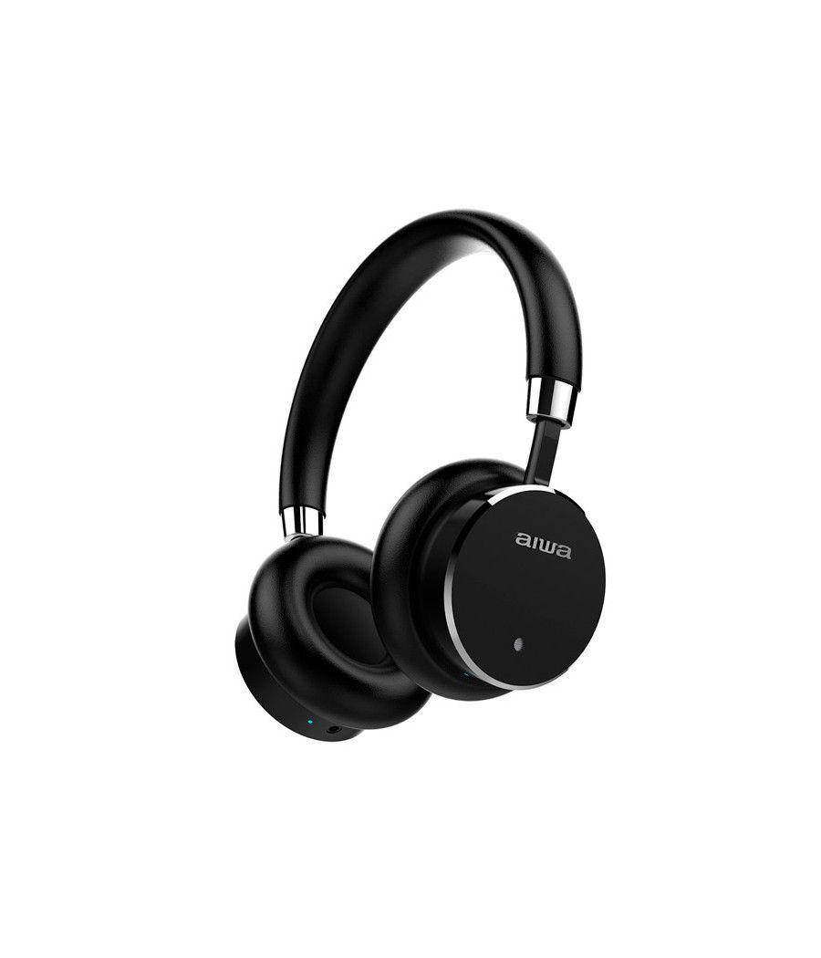 HEADSET BLUETOOTH AIWA SISTEMA DE CANCELACION ACTIVA DE RUIDO ANC BT 4.0 DRIVER 40mm - Imagen 1