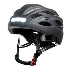 CASCO YOUIN HOMOLOGADO COLOR NEGRO TALLA L/M CON LEDS Y TRASERO CON MANDO BLUETOOTH PARA CONTROL INTERMITENTE LED - Imagen 1