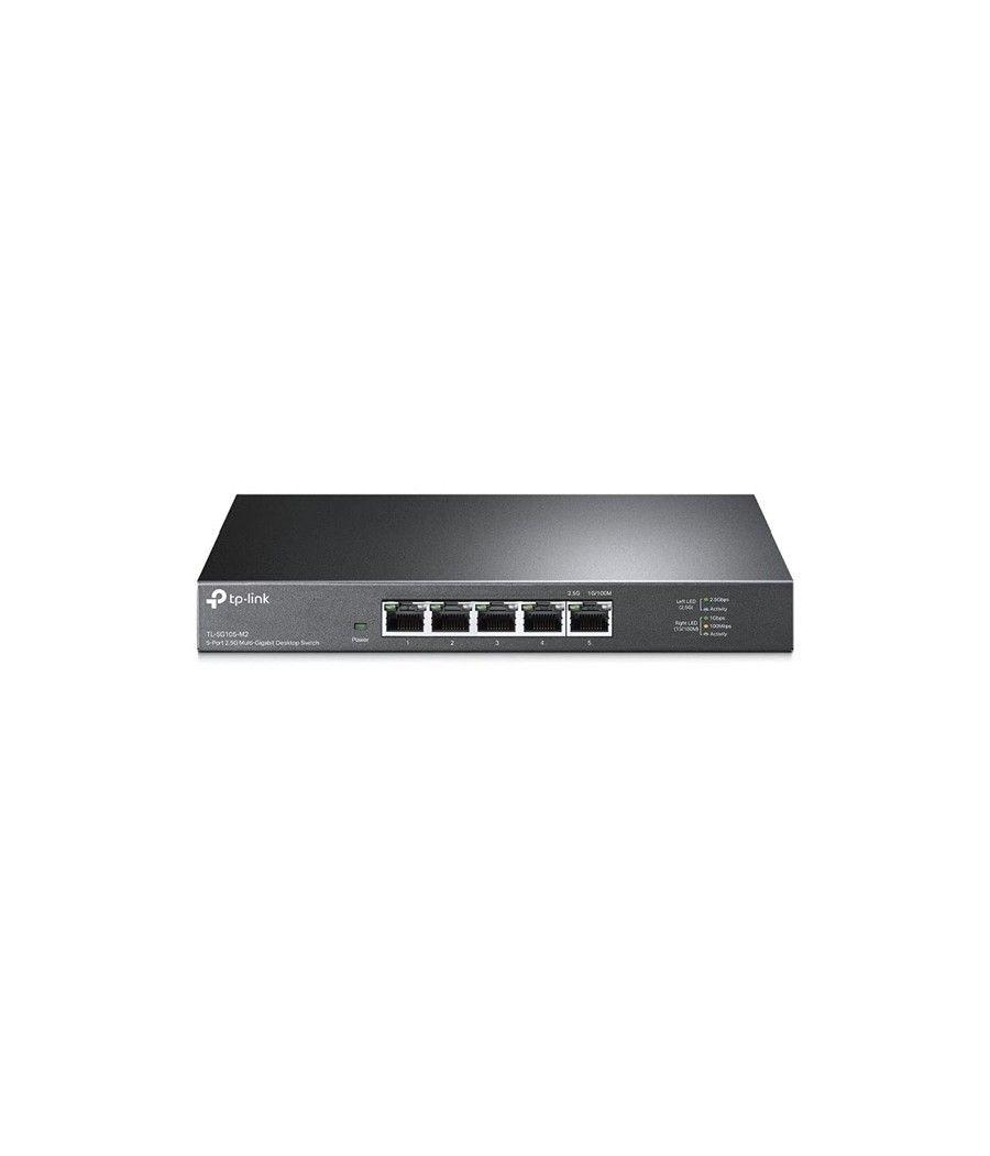 SWITCH NO GESTIONABLE TP-LINK SG105-M2 5P 2.5GIGABIT CARCASA DE METAL NO RACK - Imagen 1