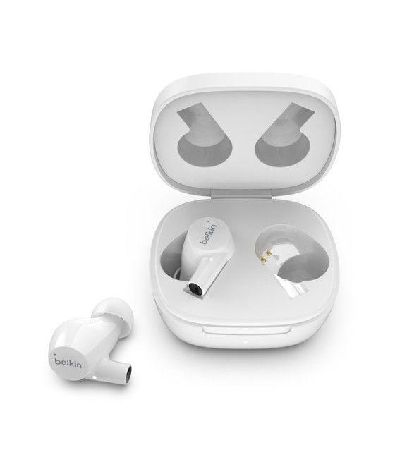 Belkin AUC004BTWH auricular y casco Auriculares True Wireless Stereo (TWS) Dentro de oído Bluetooth Blanco - Imagen 1