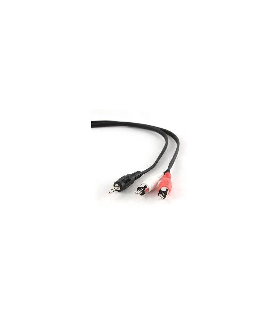 CABLE AUDIO GEMBIRD CONECTOR 3,5MM A RCA 1,5M - Imagen 1